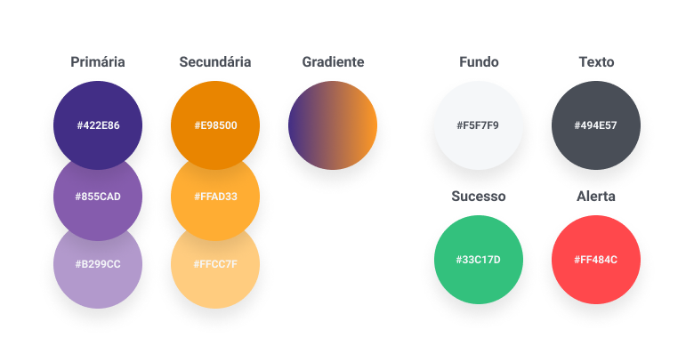 Colors in the styleguide